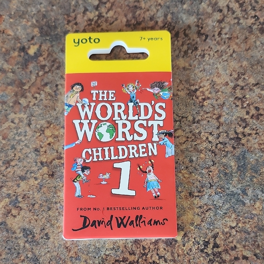 The World's Worst Children 1 Card - Red